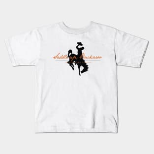 Saddle Up, Buckaroo Kids T-Shirt
